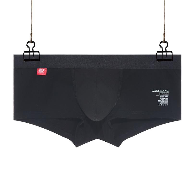 Ανδρικά Βαμβακερά Μποξεράκια Space Capsule - Αναπνέοντα, Με Μέση Ύψους, Μονόχρωμα, Μεγάλα Μεγέθη