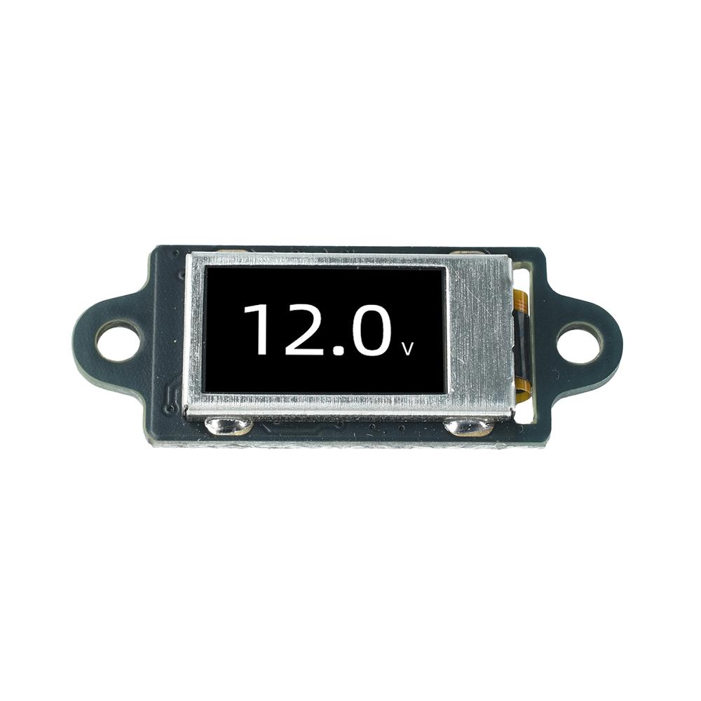 DC 0-30V Ultra-Thin Mini Digital Voltmeter 0.5-Inch OLED Display Screen With Screensaver 12 Bit High-Precision ADC Measure