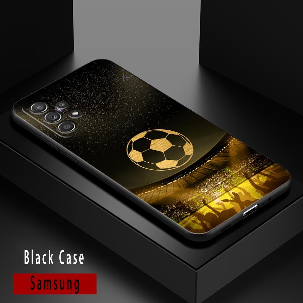 Football Passion Soccer Ball Case For Samsung Galaxy A14 A32 4G A33 5G Case A13 A23 A31 A02 A03 A22 A24 A02S Soft Silicone Cover