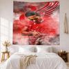 Liverpool Football Club Vægdekoration Vægtæppe Kunst Til Kæledyrsminde Fødselsdag Bryllupsfest Baggrund Familiegave