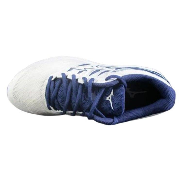 Mizuno Prodigy 2 Comfortable Versatile Shock Absorbing Non-Slip Durable Low-Top Running Shoes Men Sneaker White Blue J1GR181001