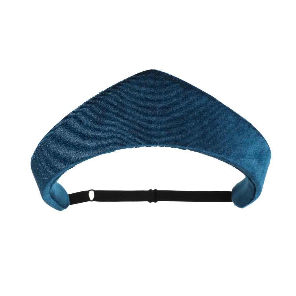 AWAYTR Velluto Perla Spugna Kokoshnik Elastico Fascia per Capelli Tessuto alla Moda Fasce per Capelli Cerchio Fascia Intrecciata per Capelli Accessori per Capelli di San Valentino per Ragazze