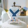 PETCIRCLE Pet Circle Dog Quad Pet Clothing Clothing Corduroy Good Friends Overalls Collection
