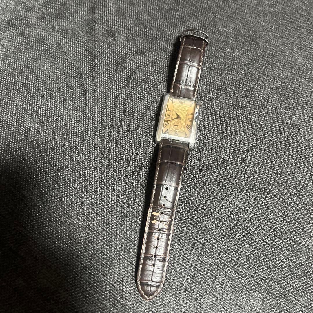 Used EMPORIO ARMANI watch AR1605 square
