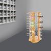 Spinning Eyeglass Display Stand, Holds 50 Pairs of Sunglasses, Countertop Organizer, Multi-Tier Eyewear Rack for Retail Stores