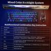 MOTOSPEED CK61 RGB Mechanical Gaming Keyboard OUTMU Red Switches Keyboard 61 Keys Anti ghosting with Backlight for