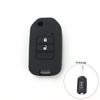 Silicone Rubber Car Key Cover Case Holder For Honda Vezel City Civic Jazz CRV Crider HRV Fit Freed 2 Buttons Smart Key