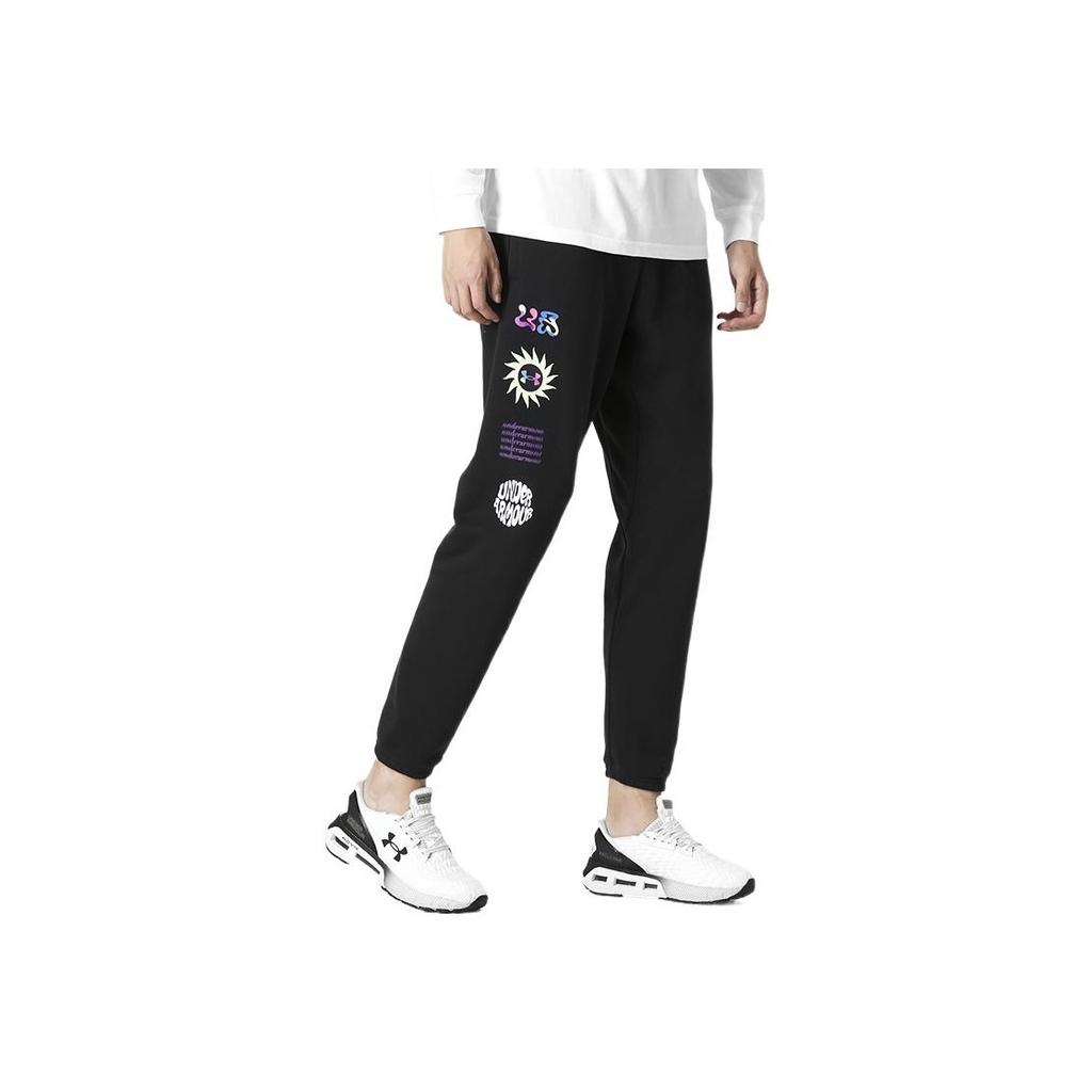 Under Armour Casual Sweatpants Men Bottoms Black 1373846-001