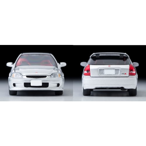 Tomytec Tomica Limited Vintage Neo 1/64 Scale LV-N165d Honda Civic Type R Silver 1999 Model (Finished Product)