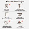 Fully Automatic Portable Capsule Coffee Machine – Compact Size for Office and Home Use, Italian-Style Espresso Maker