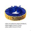 Elizabethan Clown Neck Ruffle Detachable Ruffled for Holiday Prop