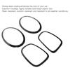 Car Headlight Taillight Surround Cover Trims for F55 F56 F57 One Cooper S JCW 2014+ Taillight Trim Headlight Bezel Glossy Black