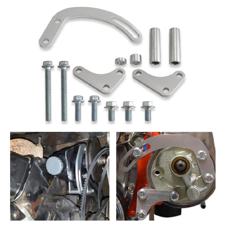 Automobile SBC Power Steering Pump Mounting Bracket Adjustable For 551522