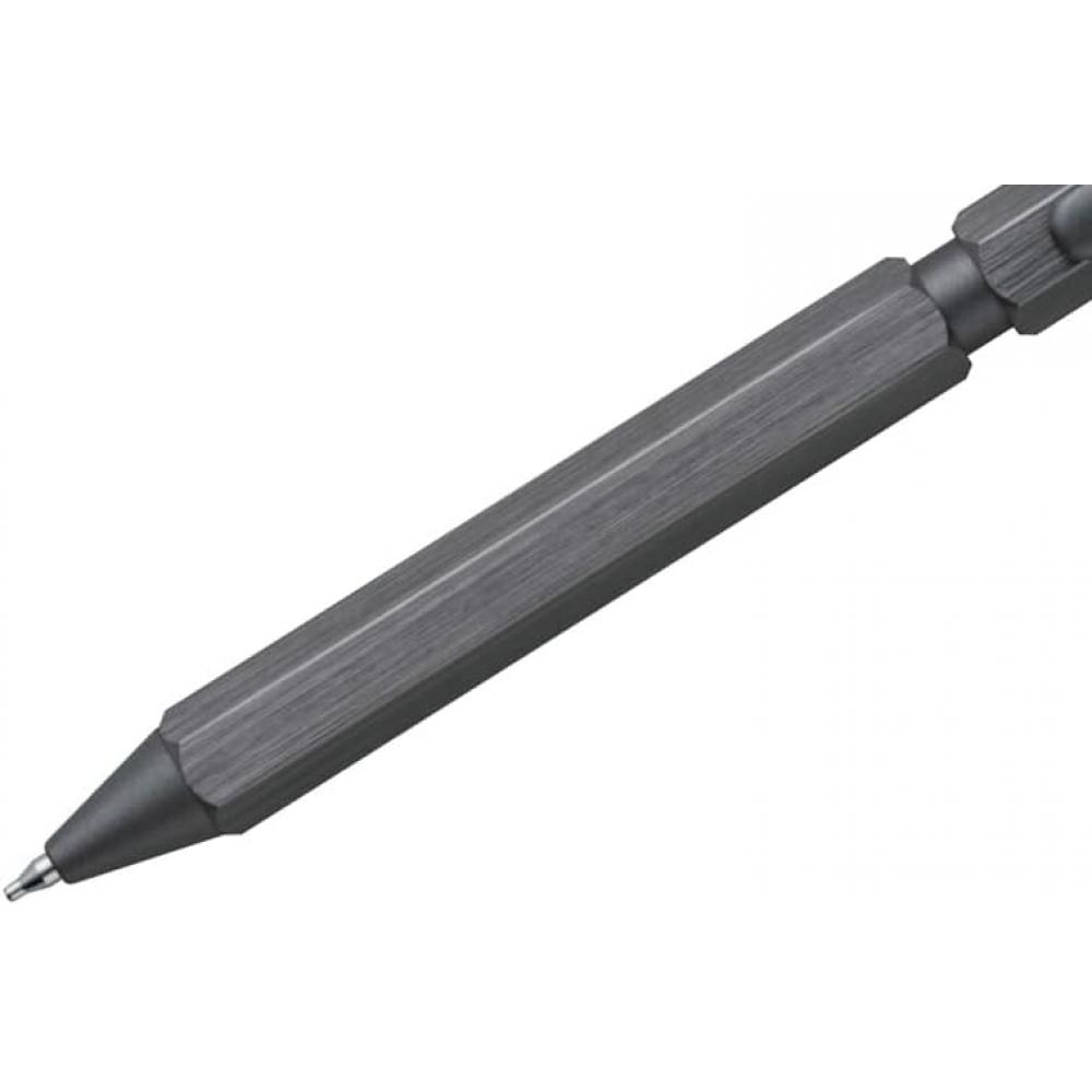 Rhodia Script Titanium Multi Function Pen Ballpoint 0.5mm 2 Colors Black   Red  