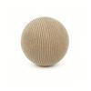 Sisal Cat Scratch Ball Toy with Solid Wood Stand - Boredom Relief & Wear-Resistant Design