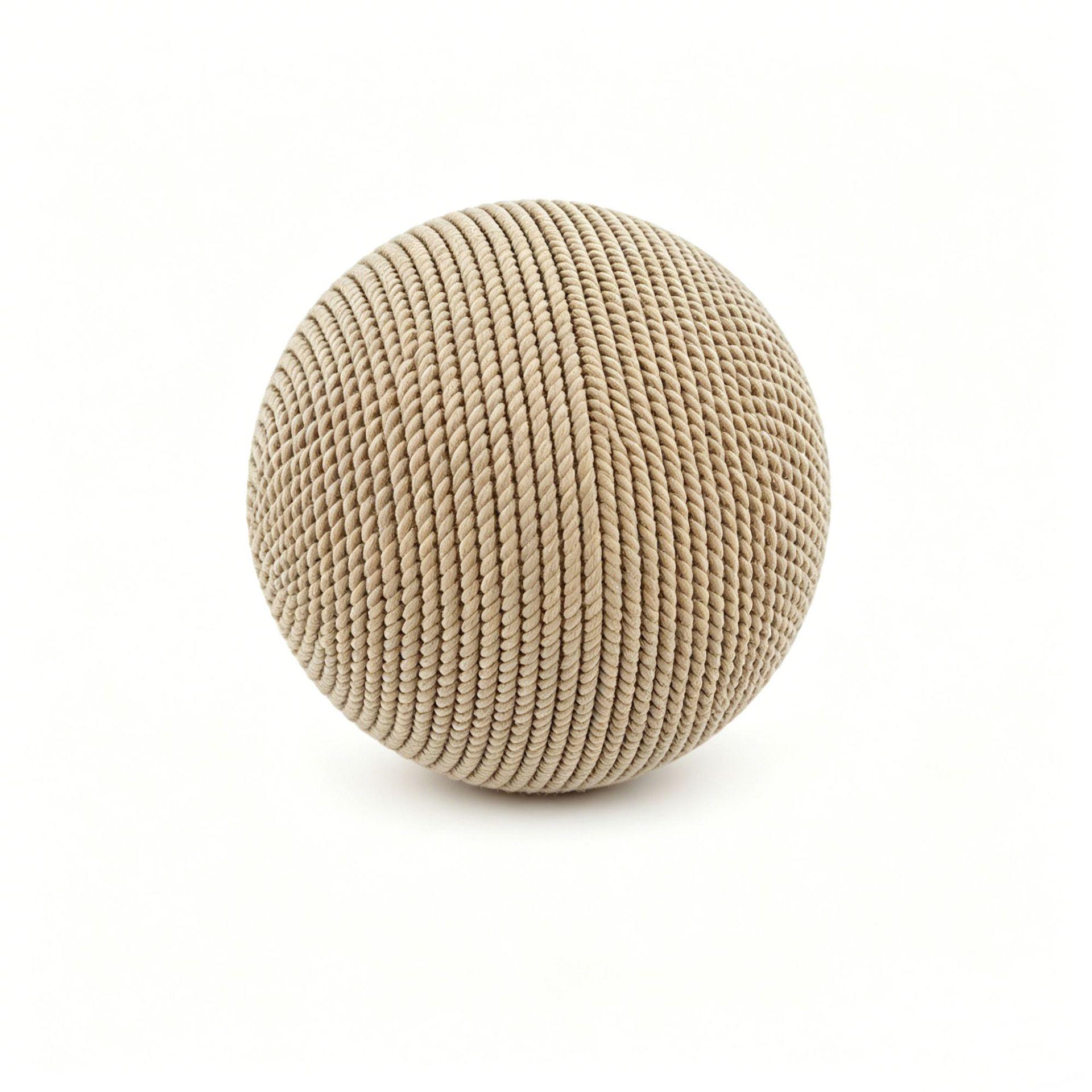 Sisal Cat Scratch Ball Roller - Solid Wood, Wear-resistant Cat Scratching Toy Sisal Solid Wood Material