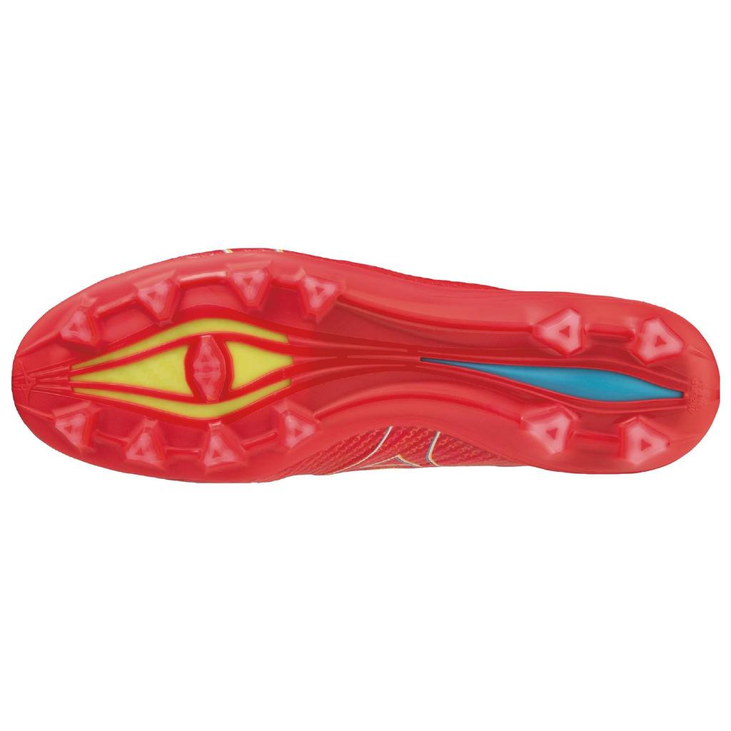 Mizuno Alpha Japan Fiery Coral Unisex Sneakers Red Fiery-Coral-2 White P1GA236064