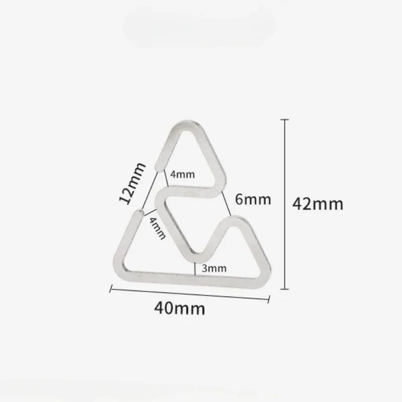 

Outdoor Camping Multifunctional Integrated Hook Metal Tent Lamp Rack Double-headed Hanger Bidirectional Return Hook Hiking Tool