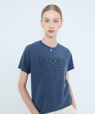 LARTIGENT L4 Pigment Jadore T-Shirt(Navy)