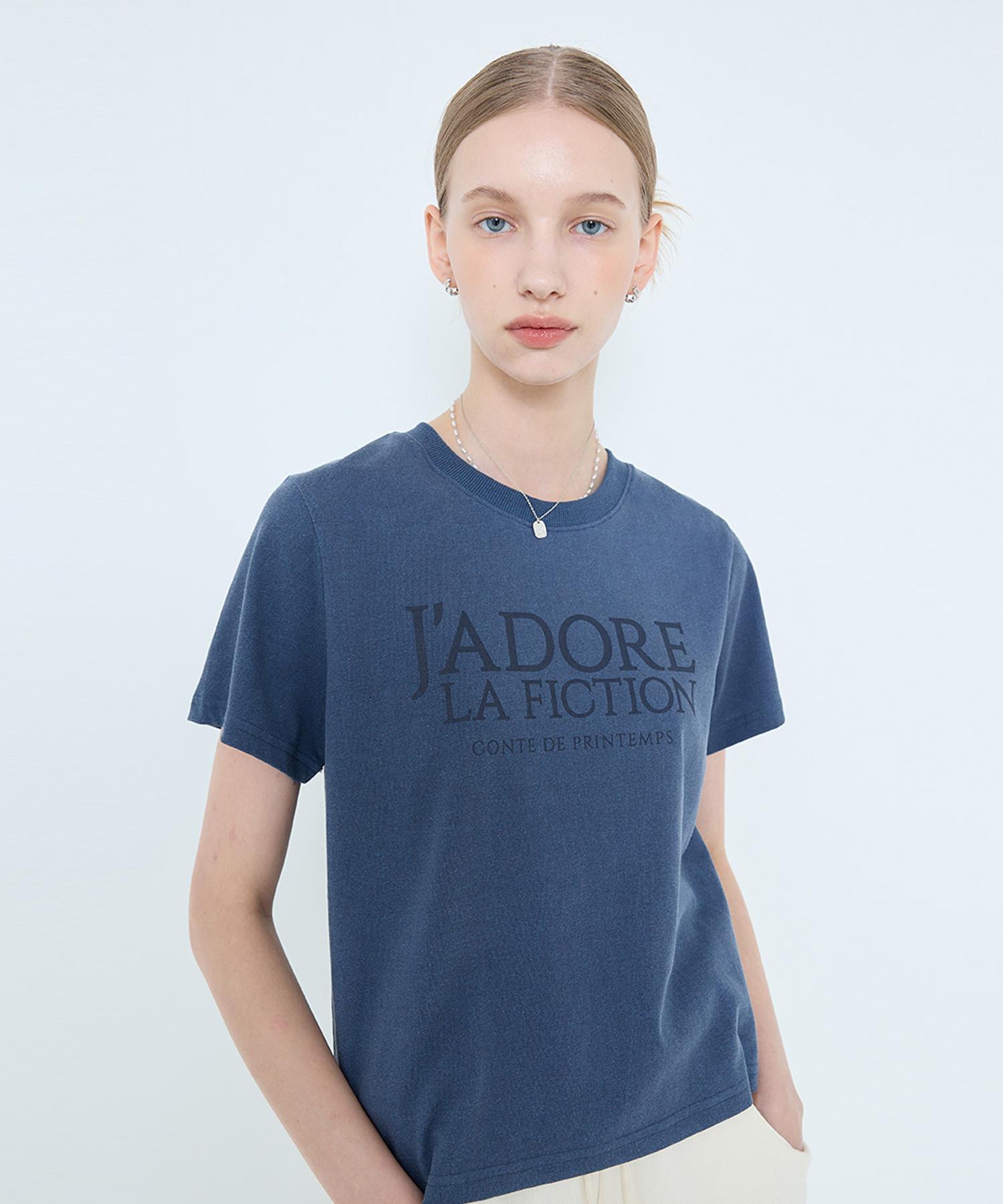 Latizen L4 Pigment Jadore T-Shirt(Navy) Navy/Free