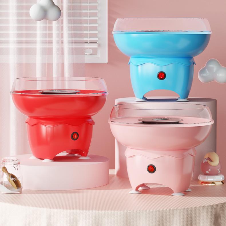 Fully Automatic Mini Cotton Candy Maker for Kids and Home Use
