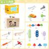 HIWO Montessori Wooden Tool Construction Toy with Drawer Ages Educational Toy for STEM Carpenter Safety Certified Toy, 2-in-1 Storage, 3-6, Education,