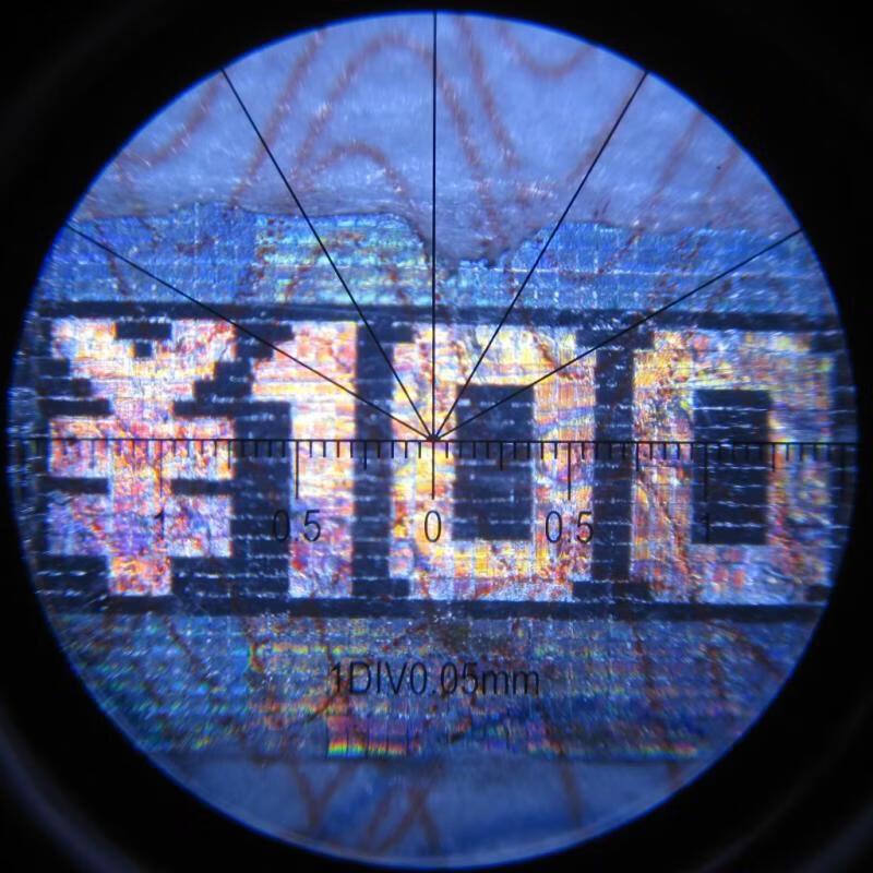 Miflame 50X LED Stiftmikroskop mit Skala