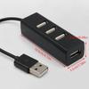 1ks USB Hub USB Rozbočovače Vysokorychlostní 4portový USB Rozšiřovač Napájecí Hub Adaptér PC Laptop Příslušenství