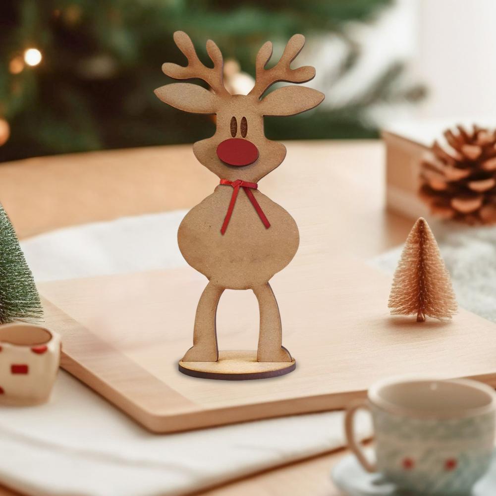 Reindeer Decor Christmas Table Centerpiece Elegant Christmas Reindeer Tabletop Decoration for Xmas Dinner Home Table Decor