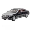 1/24 Mercedes Benz Maybach GLS600 Alloy Model Cars Diecast Toy Car Simulation Sound & Light Vehicle Toys Model Gifts for Kids