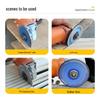 Dedicated Angle Grinder Cutting Disc for Wood, Aluminum, and PVC
