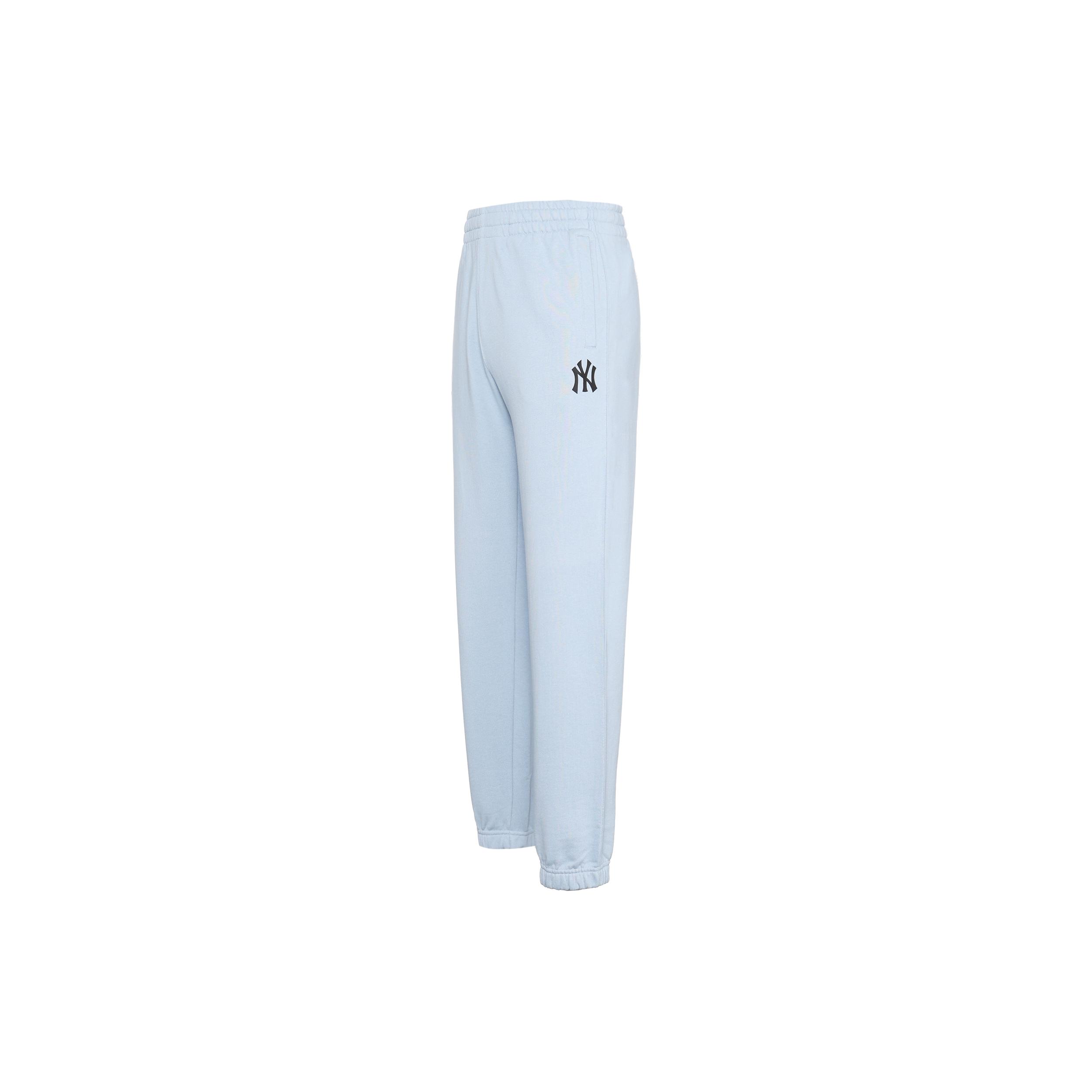 MLB Knitted Sweatpants Unisex Light Blue 3APTD0121-50BLL XXL