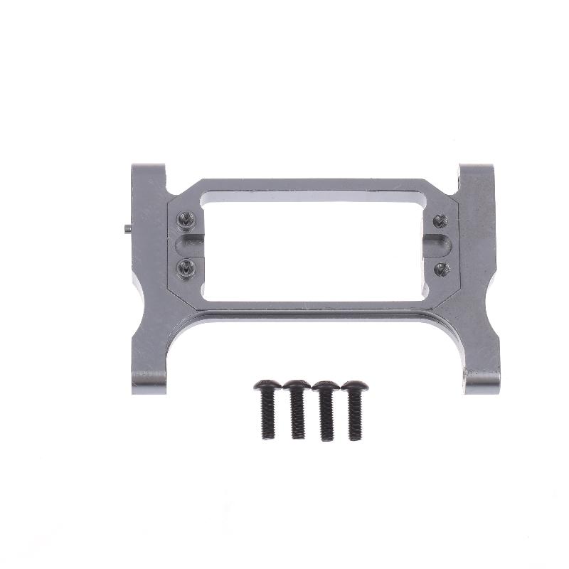 

Aluminum Alloy Front Servo Mount Chassis Steering Crossmember For 1/10 Rc Crawler Car Trxxas Trx4 сірий колір