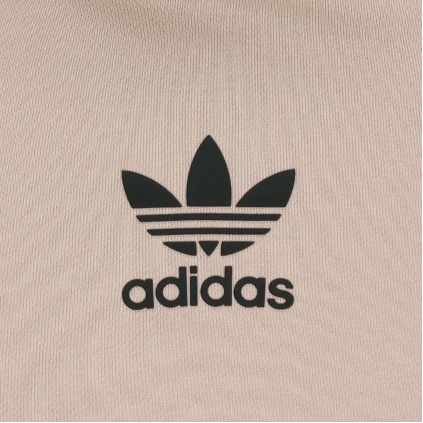 Adidas Originals Trefoil Stripe Casual Sport Hoodie Pullover Men Hoodie Khaki GV0915