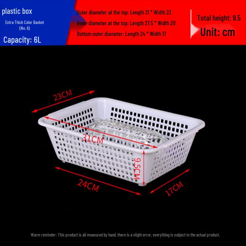 

Lainuo 10-Pack Extra Thick Draining Baskets