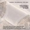 Ladies New Cotton Lovely Sweet Lace 10A Antibacterial Crotch Triangle Briefs