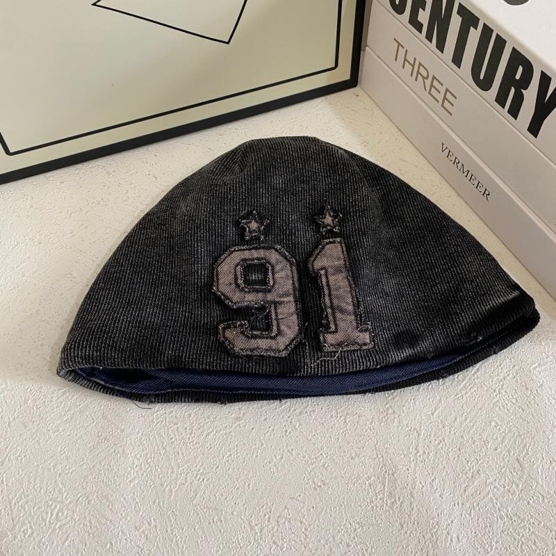 

JYL TS DIY Washed Skullcap Unisex Japanese Street Hip-hop Vintage Hat Cotton 1222Mao12802 сарай красный