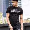 Muscleguys Mens Bodybuilding Slim Fit T-Shirts Summer Cotton Breahtbale Short Sleeve Shirts Gym Fitness Running Sportswear Casual Clothing
