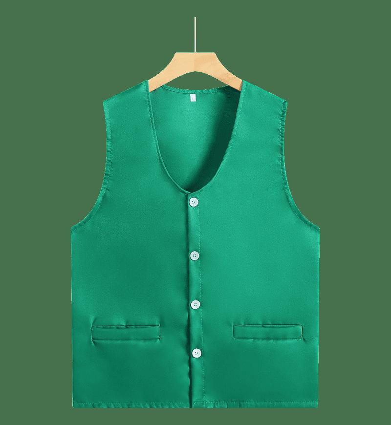 Custom Red Volunteer Vest with Logo for Adults & Children – Perfect for Activities & Public Welfare