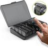 Portable Medicine  Storage Box 7-Day Travel Pillbox 21 Compartments With  Compartments Waterproof And Dustproof