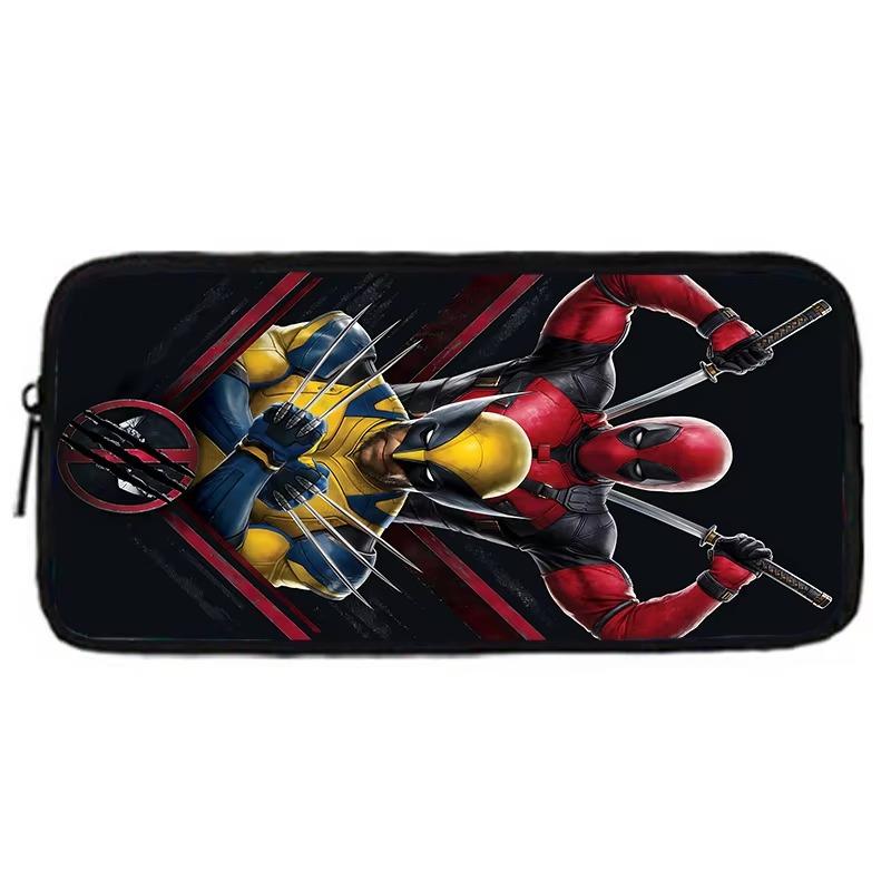 Deadpool Movie Child School Backpack With Shoulder Bag Pencil Bags School Bags for Boys Girls Best Gift