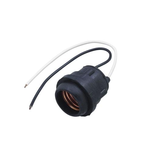 ELPA Rainproof Rubber Socket Light Bulb Lighting Socket E26 A-96H
