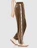 Cotton Velor Long Pants GO GIRL PANTS BRN L [Roxy] Women's