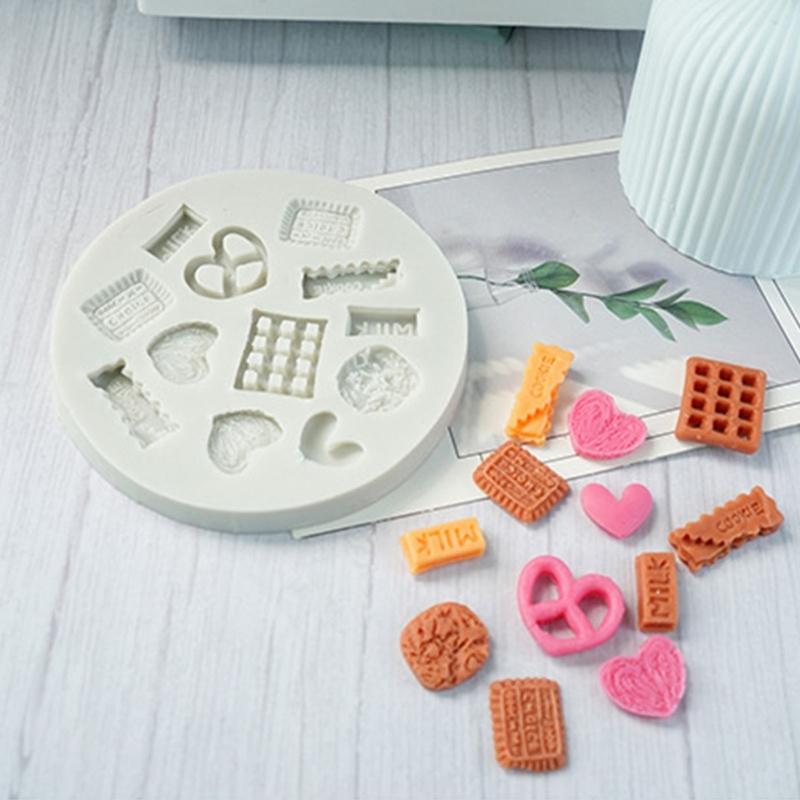 Spülmaschinenfeste Silikon-Süßigkeitenformen zur wiederholten Verwendung beim Kuchen dekorieren, Eiswürfel herstellen, Backzubehör