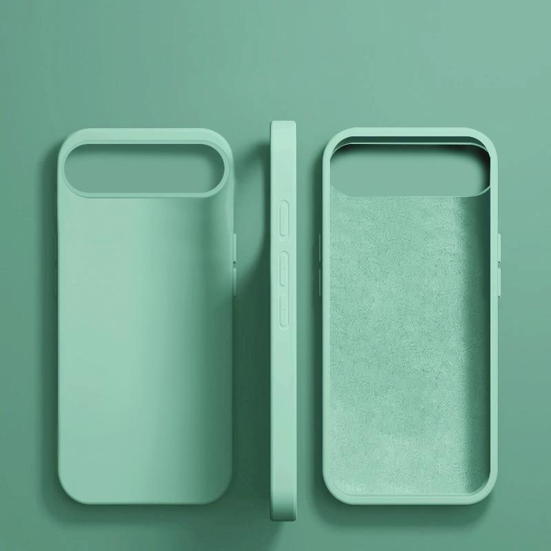 

New Shockproof Cases For For Iphone 11 12 13 14 15 16 17 Pro Max Plus 17 Air Liquid Silicone Case Soft Cover Phone Accessories iPhone17 Pro Max