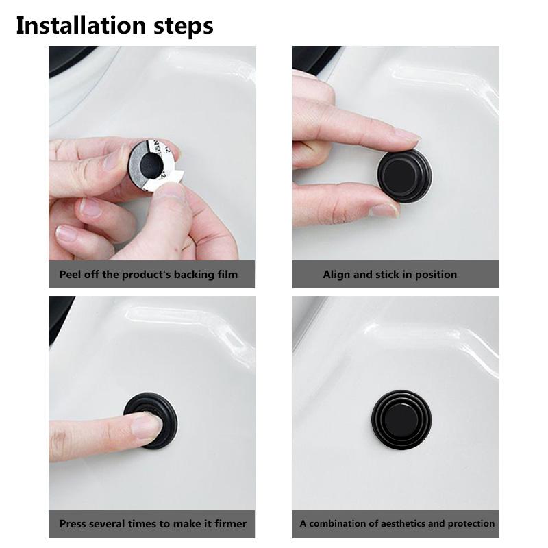 Tür-Stoßdämpfungs- und Schalldämmungsmatte Für Opel insignia Astra H G J Antara vectra Vivaro corsa c d zafira b Auto Styling