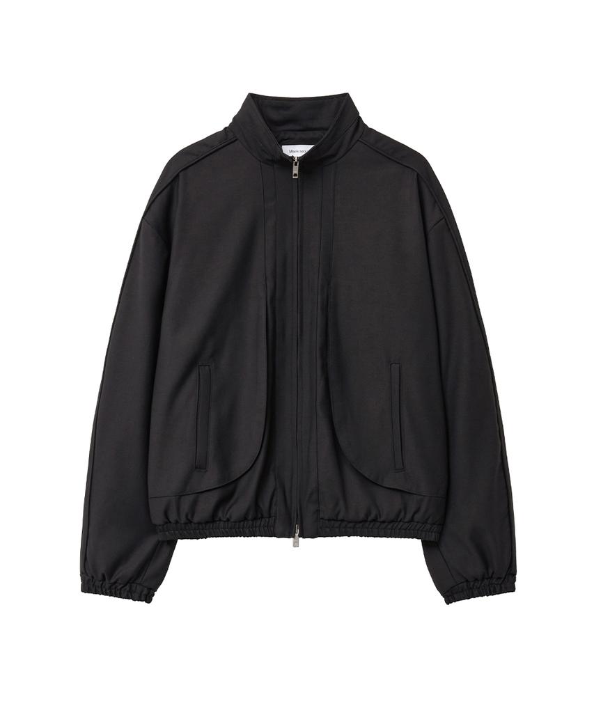 Misekiseoul Men Side Panel Track Jacket Black