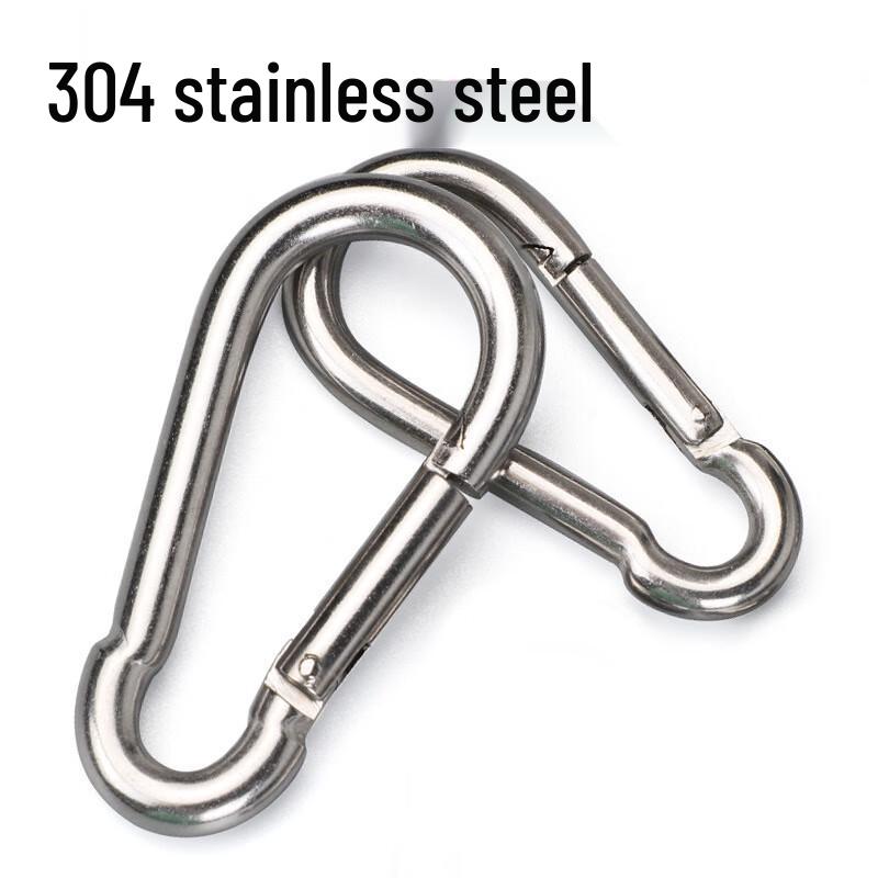 Mini 304 Stainless Steel Gourd Spring Snap Hook