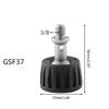 Rubber Tripod Foot 34/37/50/68mm Universal Tripod Foot Pad 360 Degree Rotating