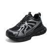 Men's shoes platform dad shoes men's summer new mesh breathable casual shoes sports running shoes platform heightening shoes